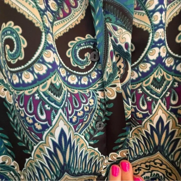 Worthington Petite Woman's Long Sleeve Shirt Size PS - Picture 4 of 8